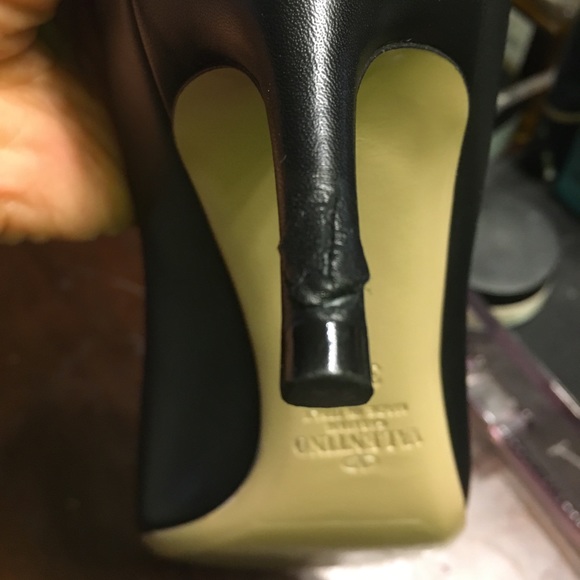 Valentino leather rockstud pumps - Picture 7 of 8